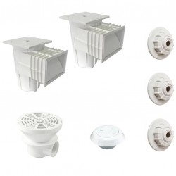 Kit De Empotrar Piscina Hormigón AstralPool (Tapa Cuadrada)