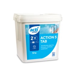 Acti Action 5 Tabletas Cloro Multiaccion