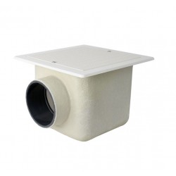 Sumidero de poliéster y fibra de vidrio - 507 mm × 507 mm