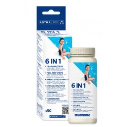 Tiras analíticas Astralpool 6 en 1