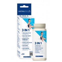 Tiras analíticas Astralpool 3 En 1