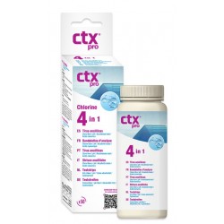 Tiras analíticas 4 en 1 CTX: Cloro Libre