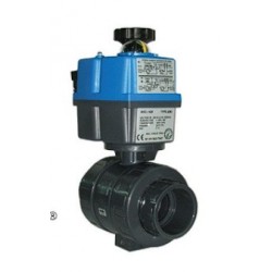 Válvula de bola Industrial con actuador eléctrico & bloque de seguridad