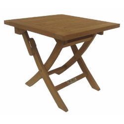 Mesa Auxiliar Cuadrada Plegable