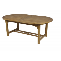 Mesa oval etensile 180/240 CM.