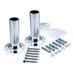 Conjunto De 2 Anclaje Desmontable Con Pletina.