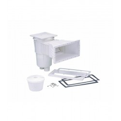 Skimmer Boca Ampliación 17,5 L Tapa Cuadrada Piscina Liner Y Prefabricada