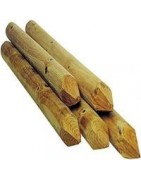 Postes y tutores madera